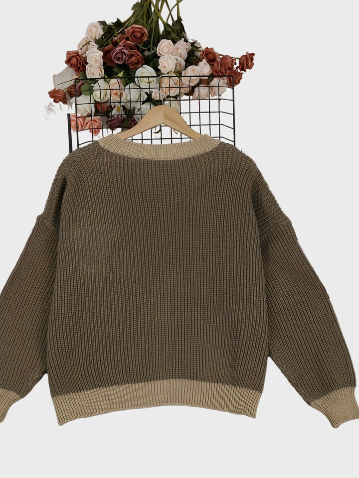 Evangeline Cozy Knit Pocket Cardigan