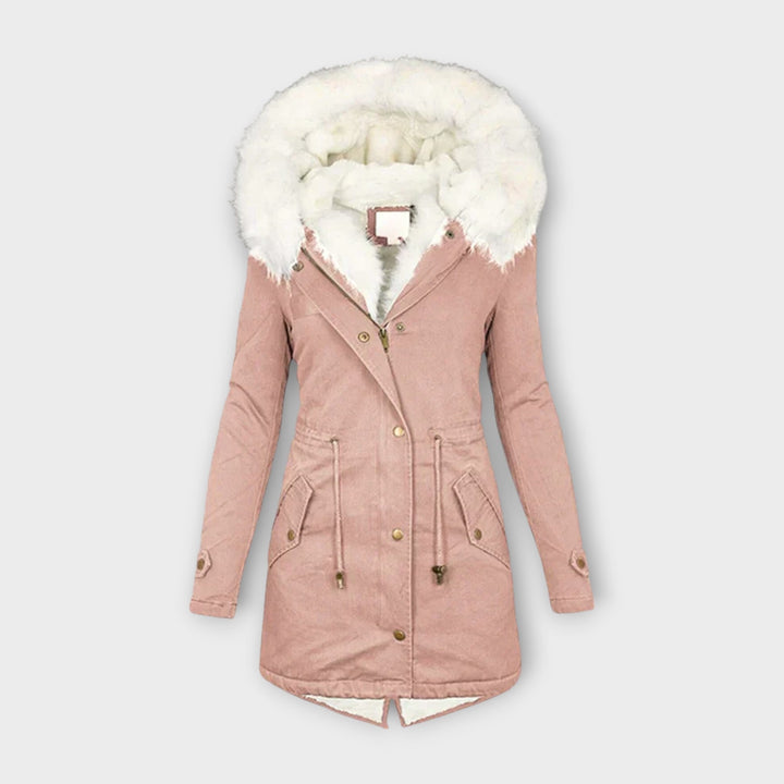 Ivara Insulated Waterproof Winter Coat with Fur Lining