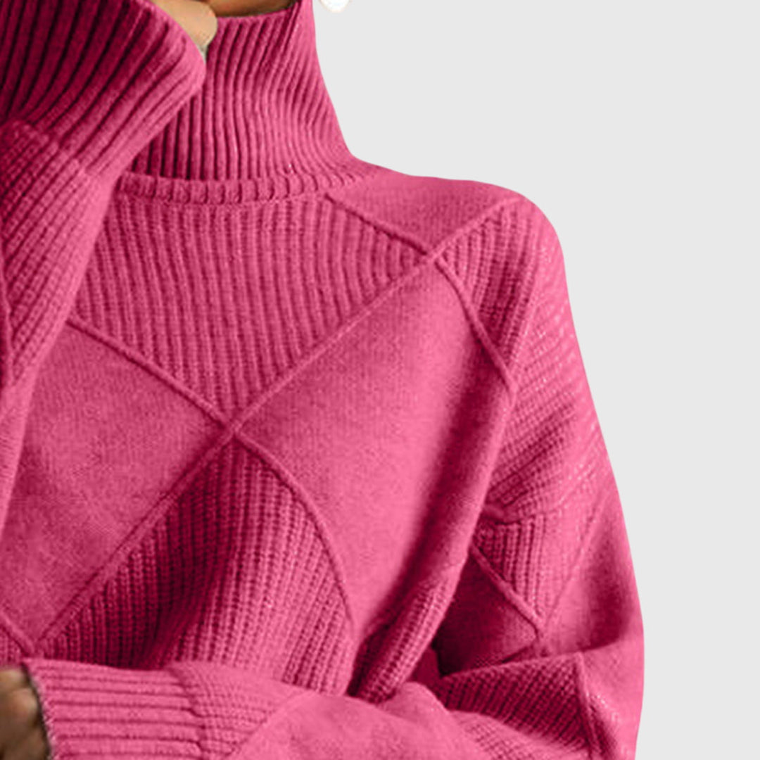 Angela™ - Cozy Turtleneck Knit