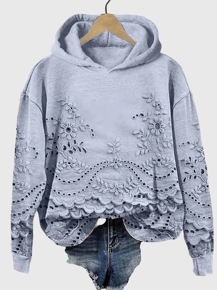 Lace-Detail Sweater by Sofie
