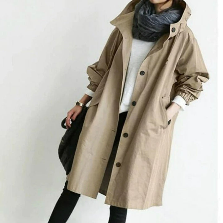 Mandy Stylish Waterproof Trench Coat