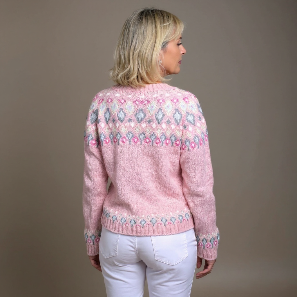 Pink Cozy Cardigan by Hazel