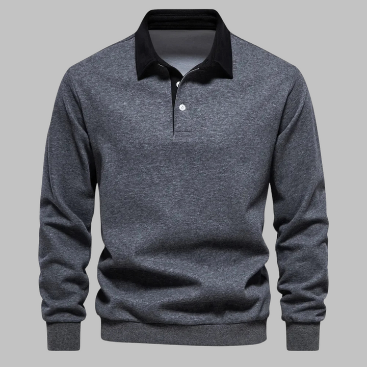 Éliane Elegant & Comfortable Polo Sweater