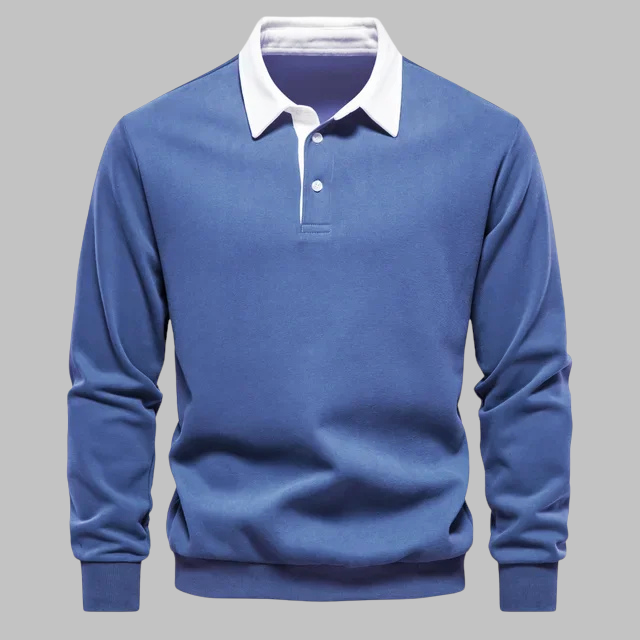 Éliane Elegant & Comfortable Polo Sweater