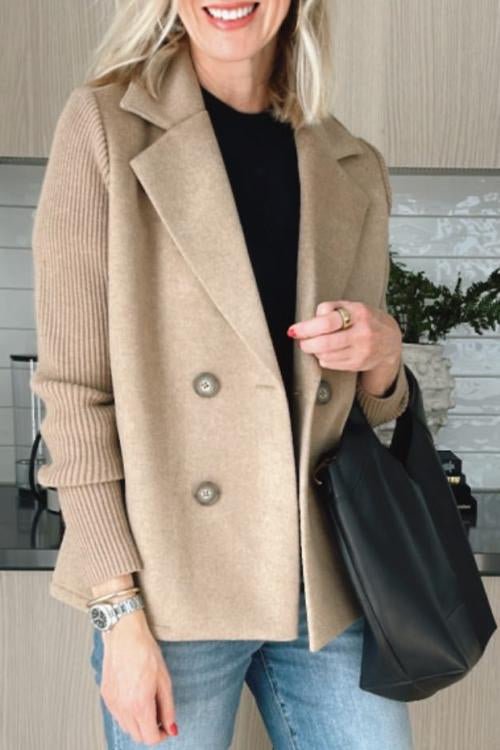 Alesia Casual Button-Front Blazer