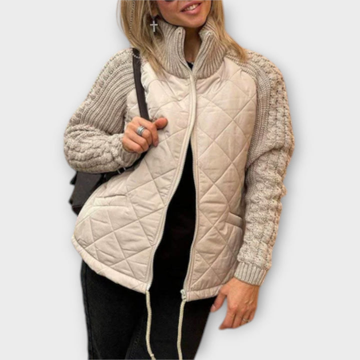 Valerie Elevated Collar Jacket