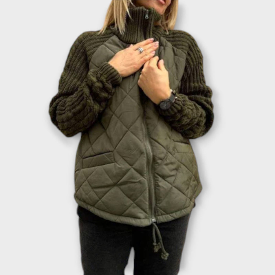 Valerie Elevated Collar Jacket