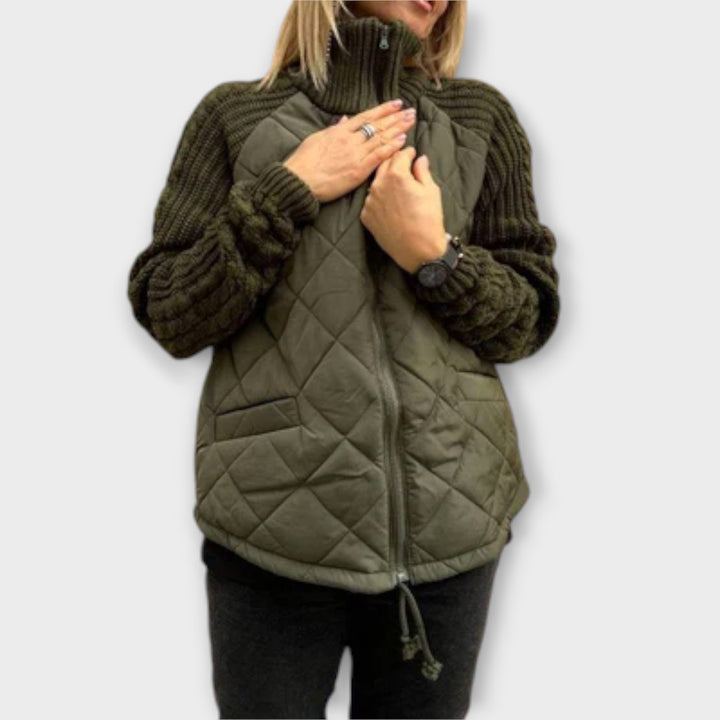Valerie Elevated Collar Jacket