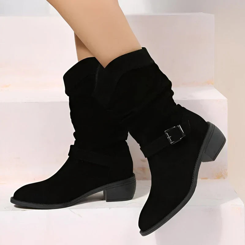 Francinc Ankle Boots with Low Heel